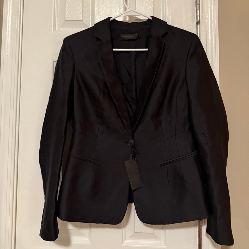 BNWT Calvin Klein Black Blazer Size 6